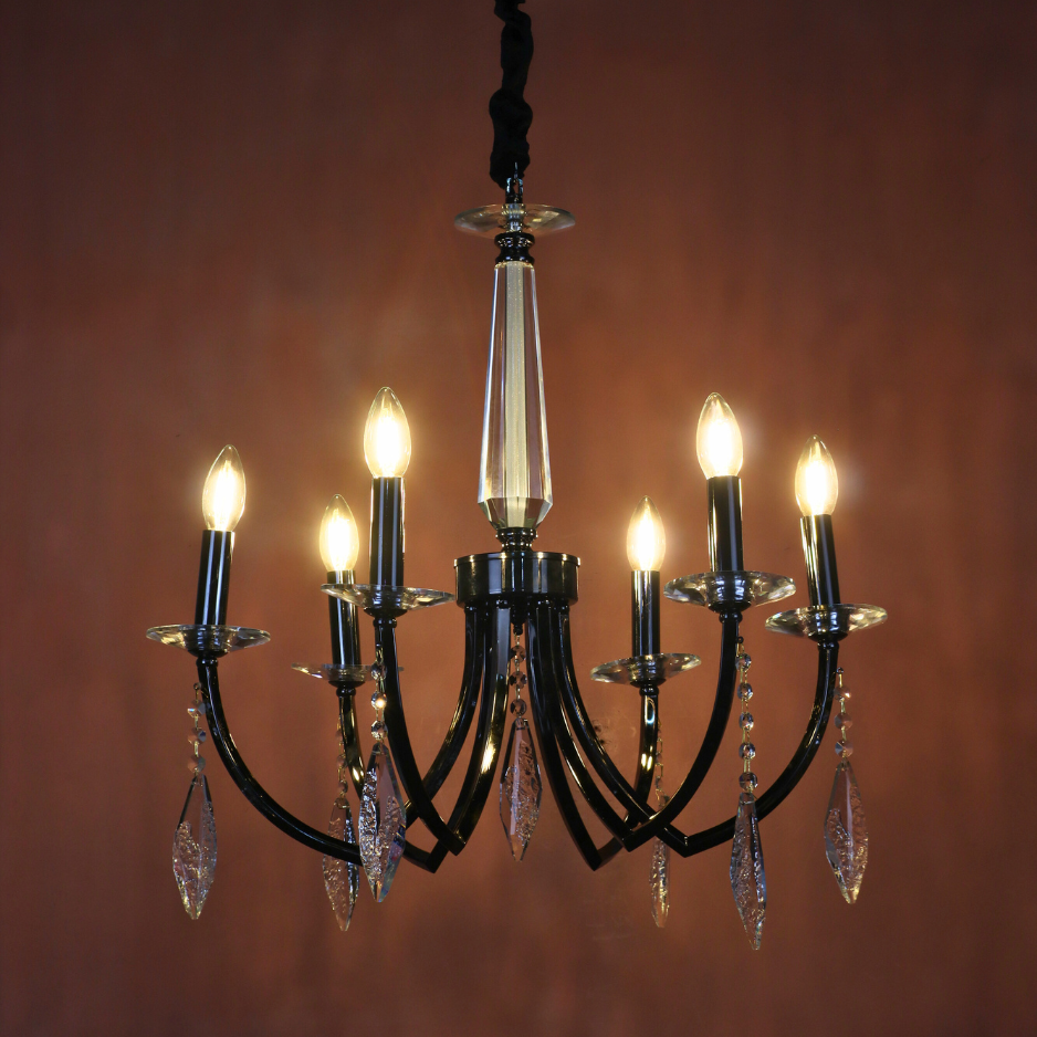 ELNYRA Crystal 6-Light Chandelier
