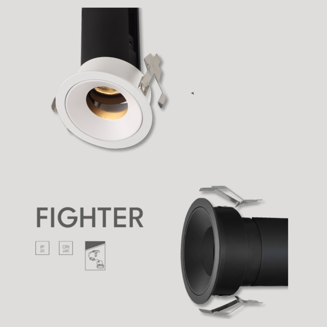 FIGHTER 8W Trim Adjustable Recessed Downlight