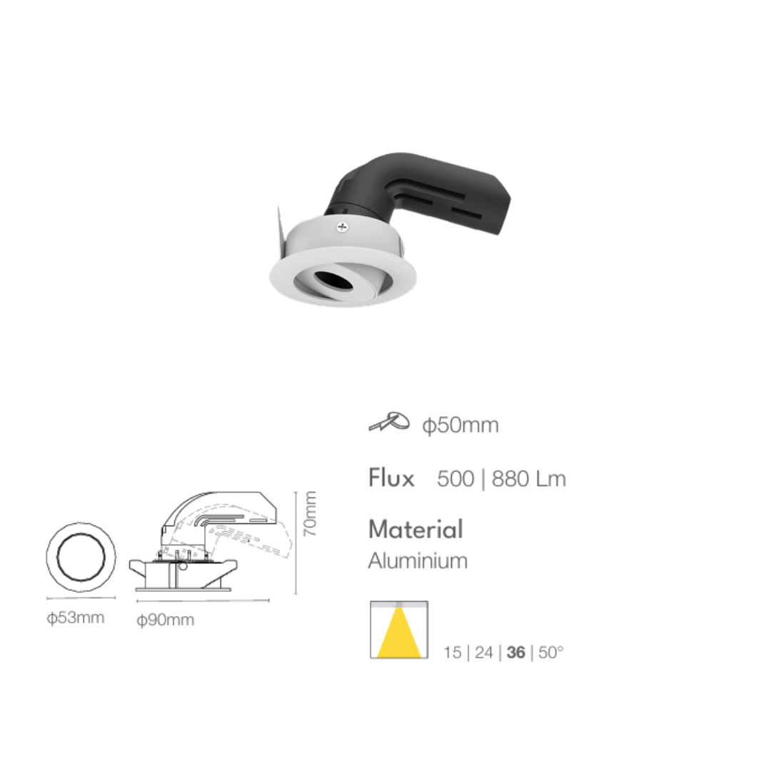 INDUS-PIN SPOT-12W