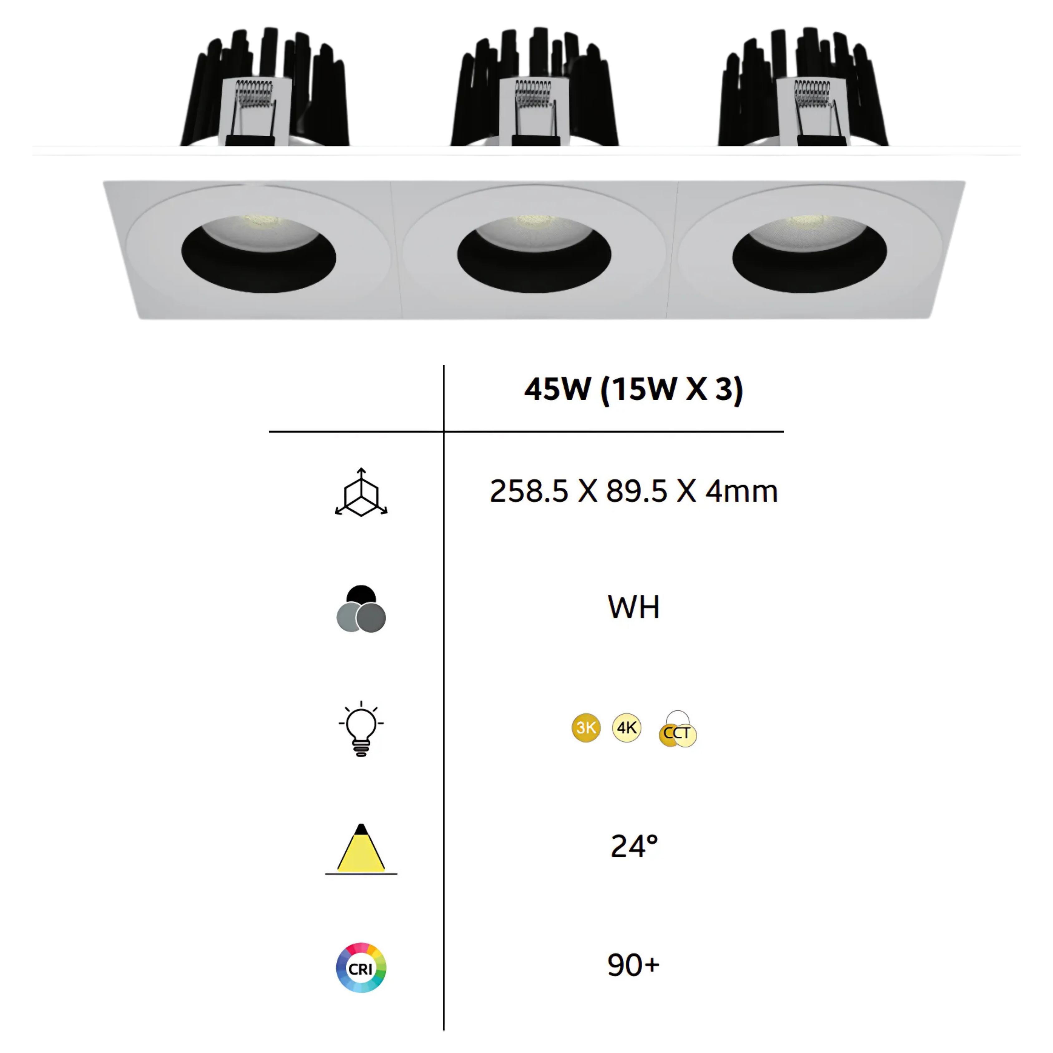 SINK-45W-SQ