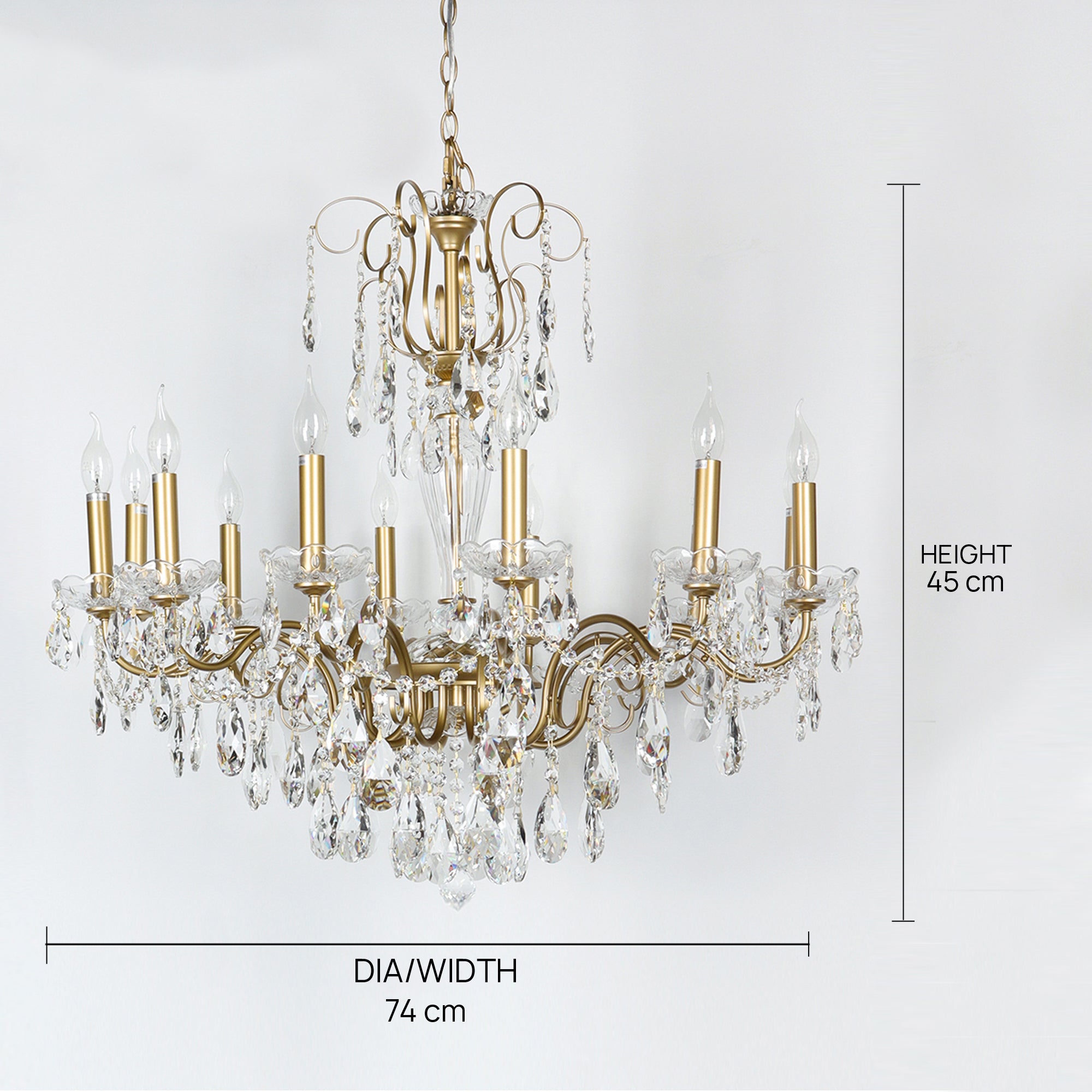 AZELIN CHANDELIER - imperial emporio