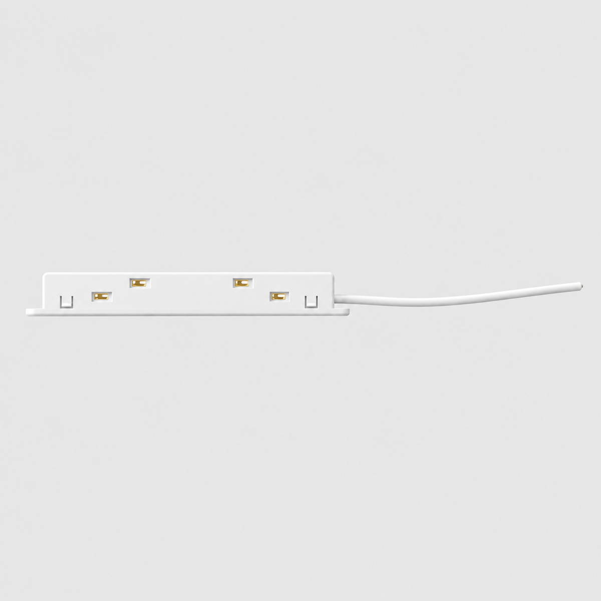 Power supply cord for the Bespoke 20 mm White system; shared family image for the two cord types.