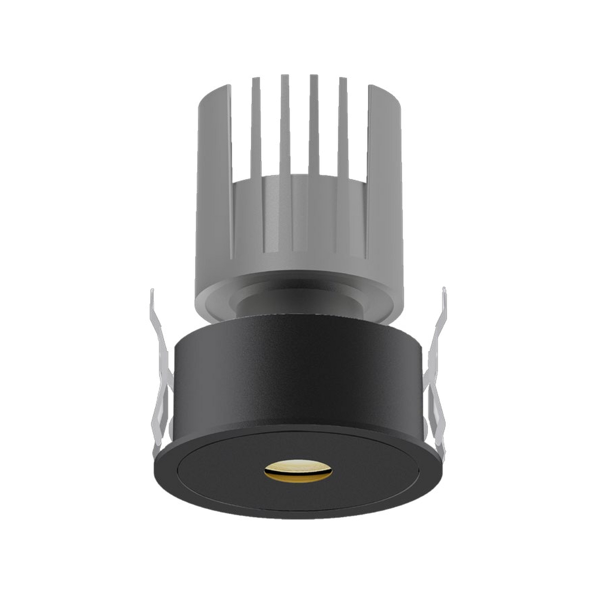 GLOBAL 10W trim recessed downlight in Black, representative view