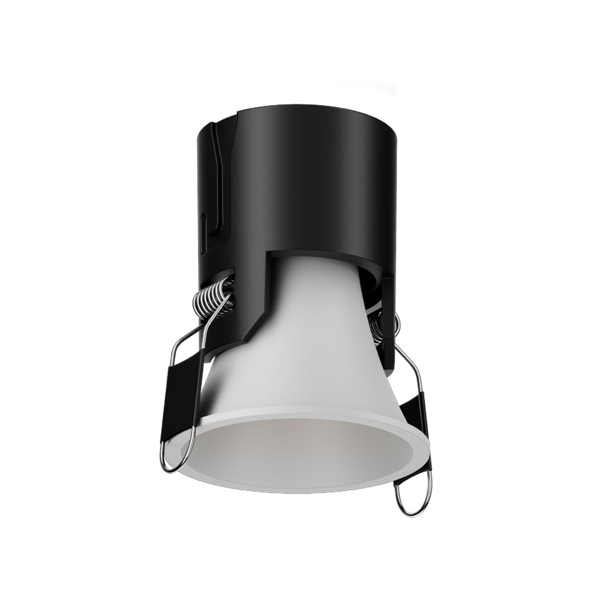 STACK 8W recessed downlight in representative Matte White finish