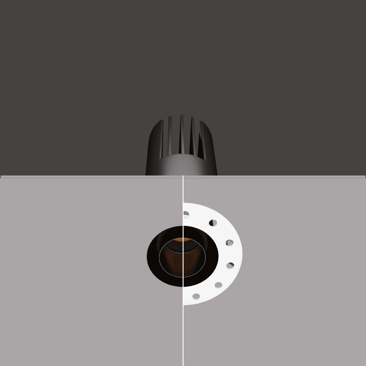 CORE-BEAM-T Trimless 15W and 18–20W downlight — representative catalogue image