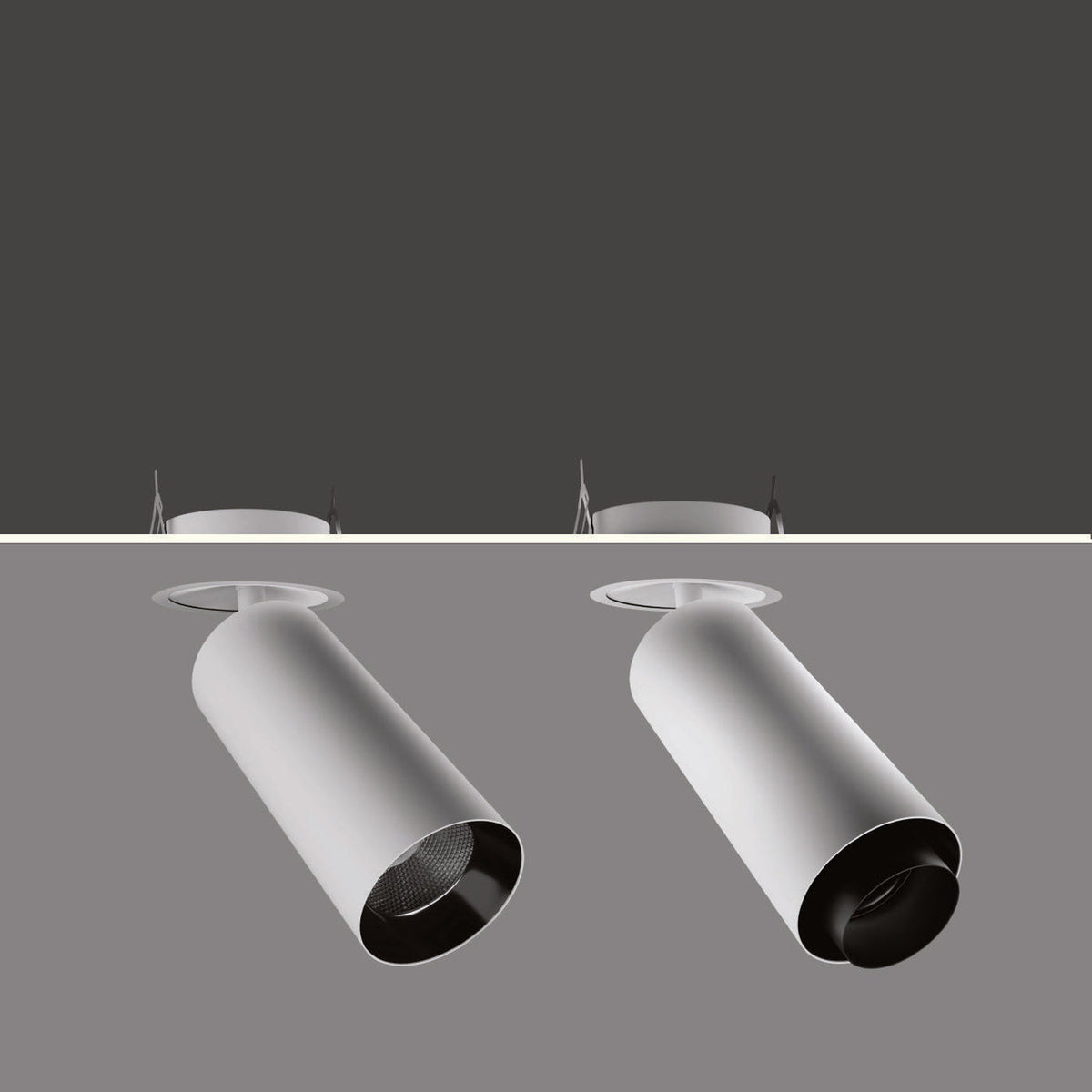 CORE SPY catalogue product photograph; standard version left, zoomable version right