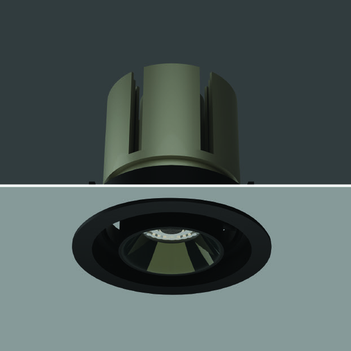 ENCIRCLE Round original black-body reference