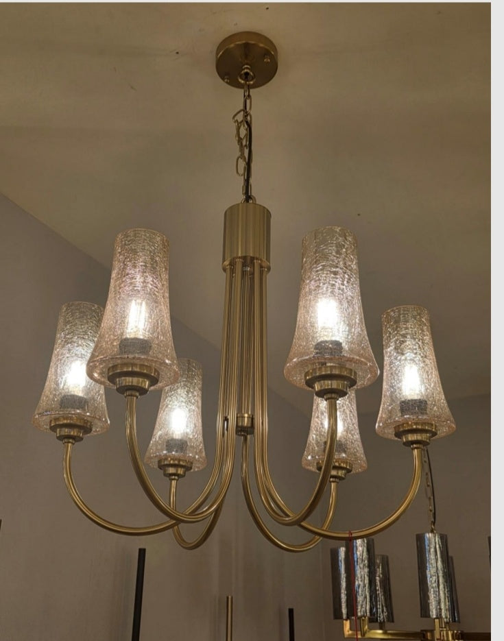 Tea glass six-light chandelier original product reference