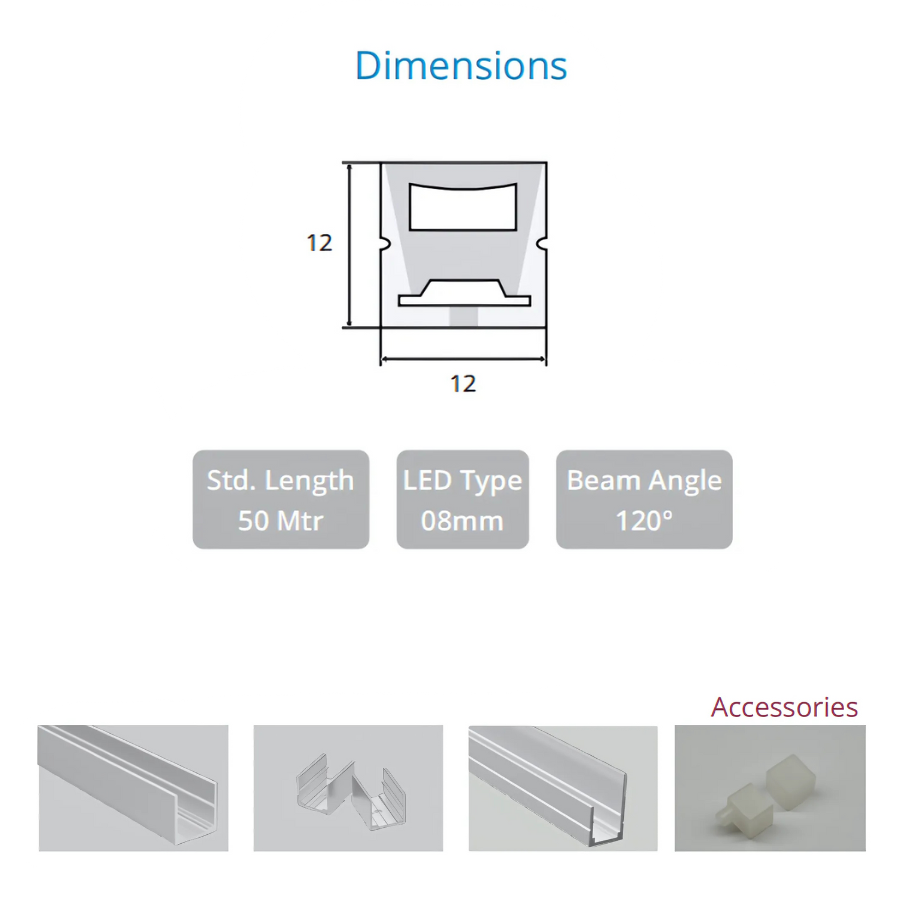 SEAMLESS LIGHT 50MTR