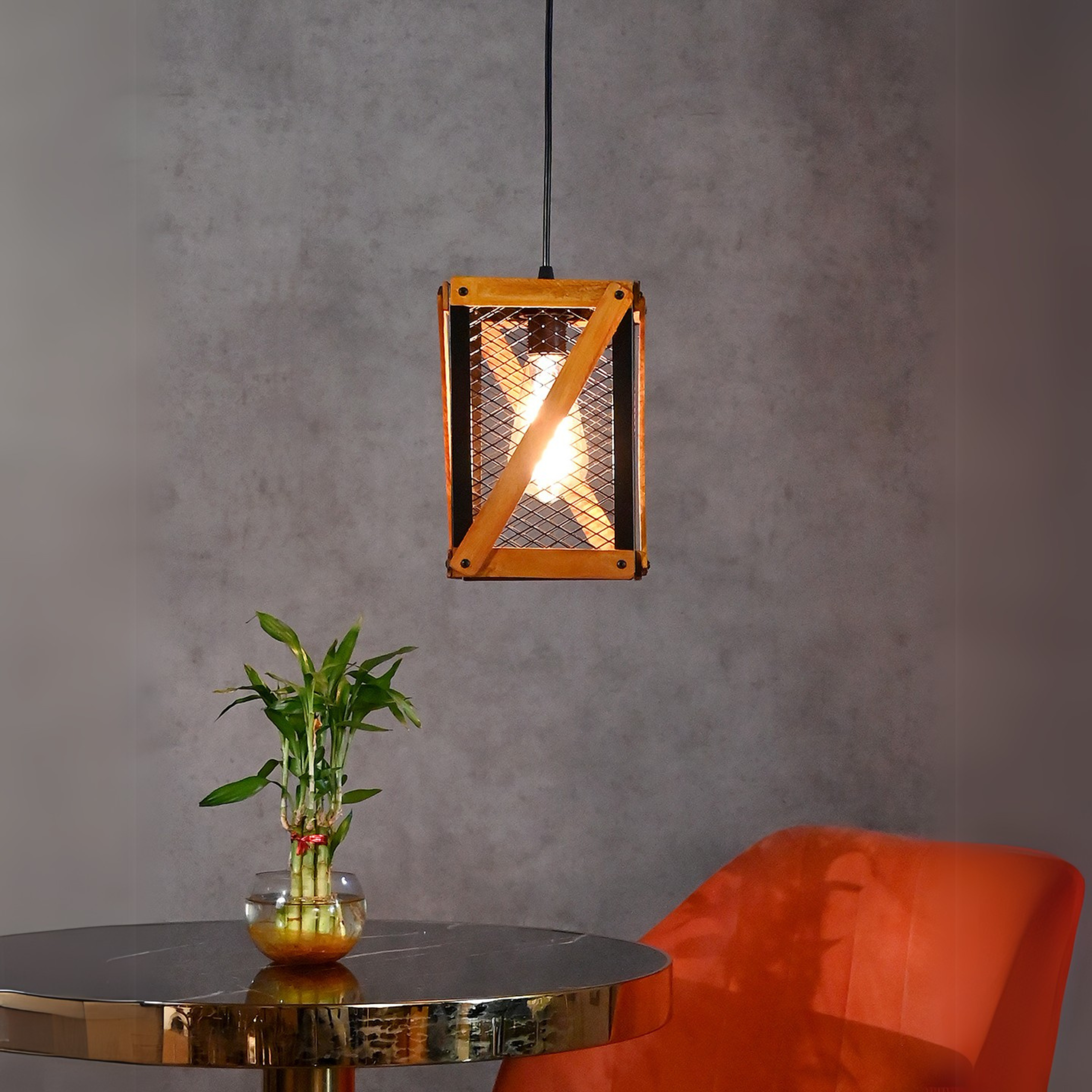 SQUARE WOODCAGE