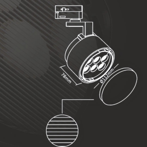 SHOWER (ELLIPTICAL SPREAD LINES)