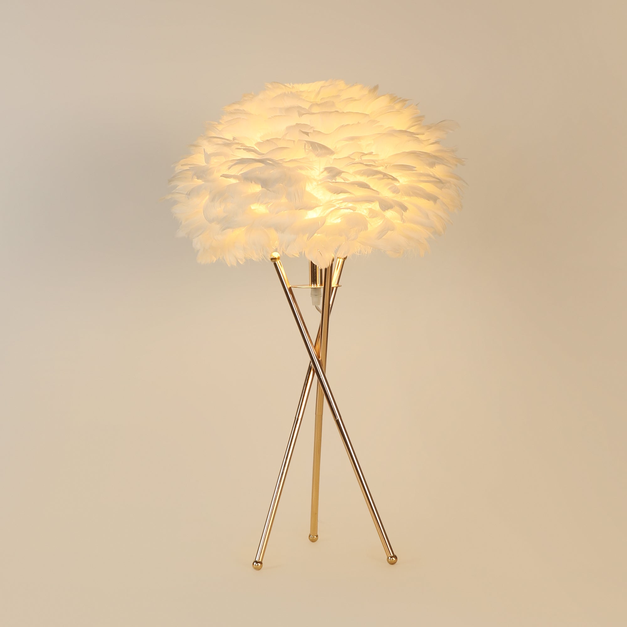 OSTRICH WHITE TABLE - imperial emporio