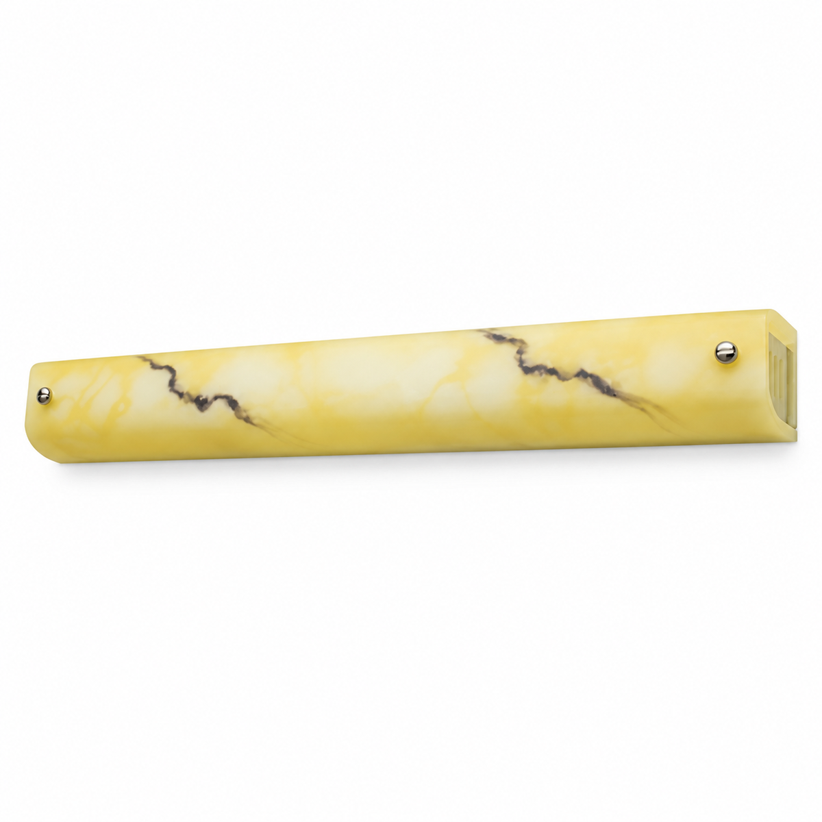 Cream Stone-Pattern 3-Lamp Picture Light, 480 mm with the light off on a white background