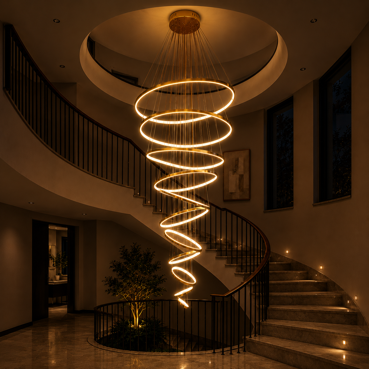 SPIRALE LUMINOSA