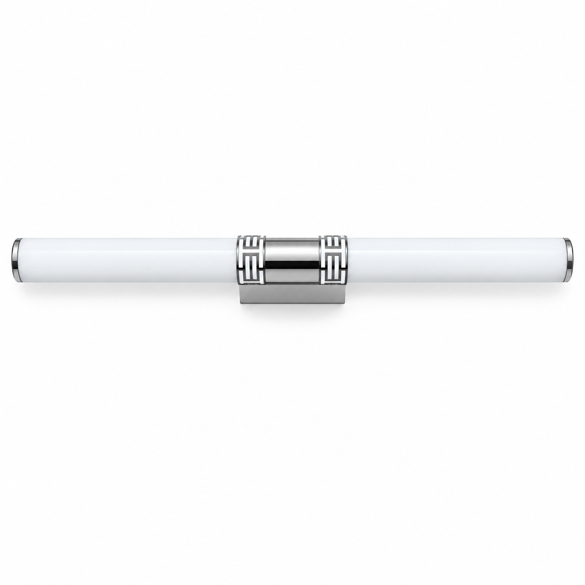 Chrome Twin-Tube Picture Light, 560 mm with the light off on a white background