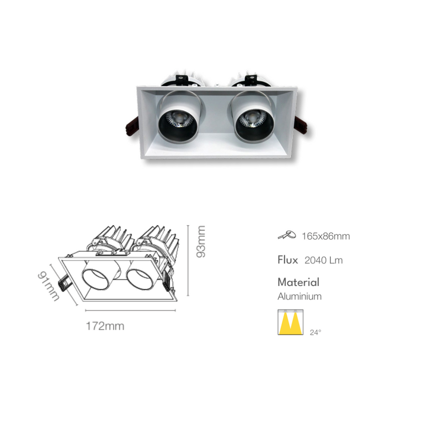 CENTRO-2*12W