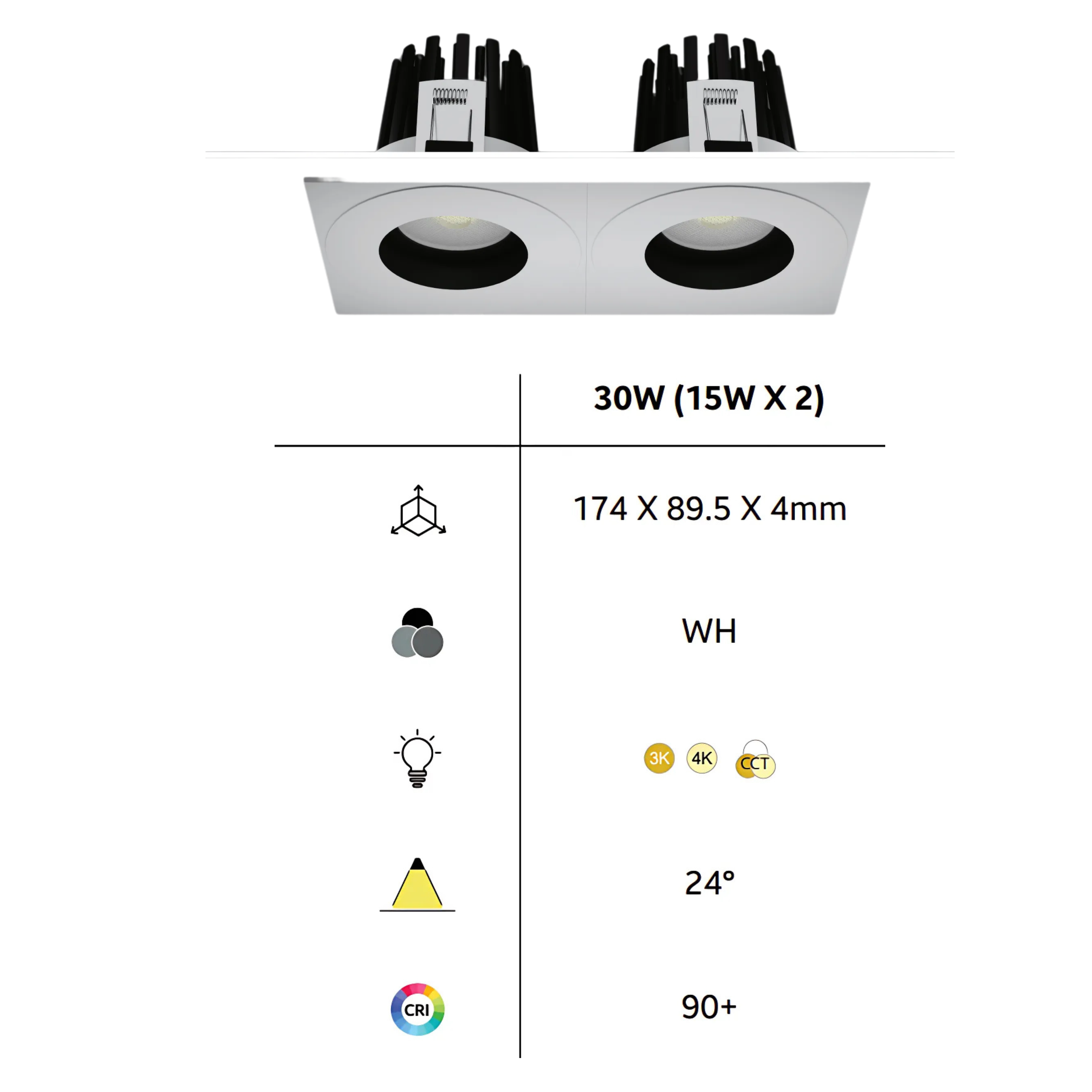 SINK-30W-SQ