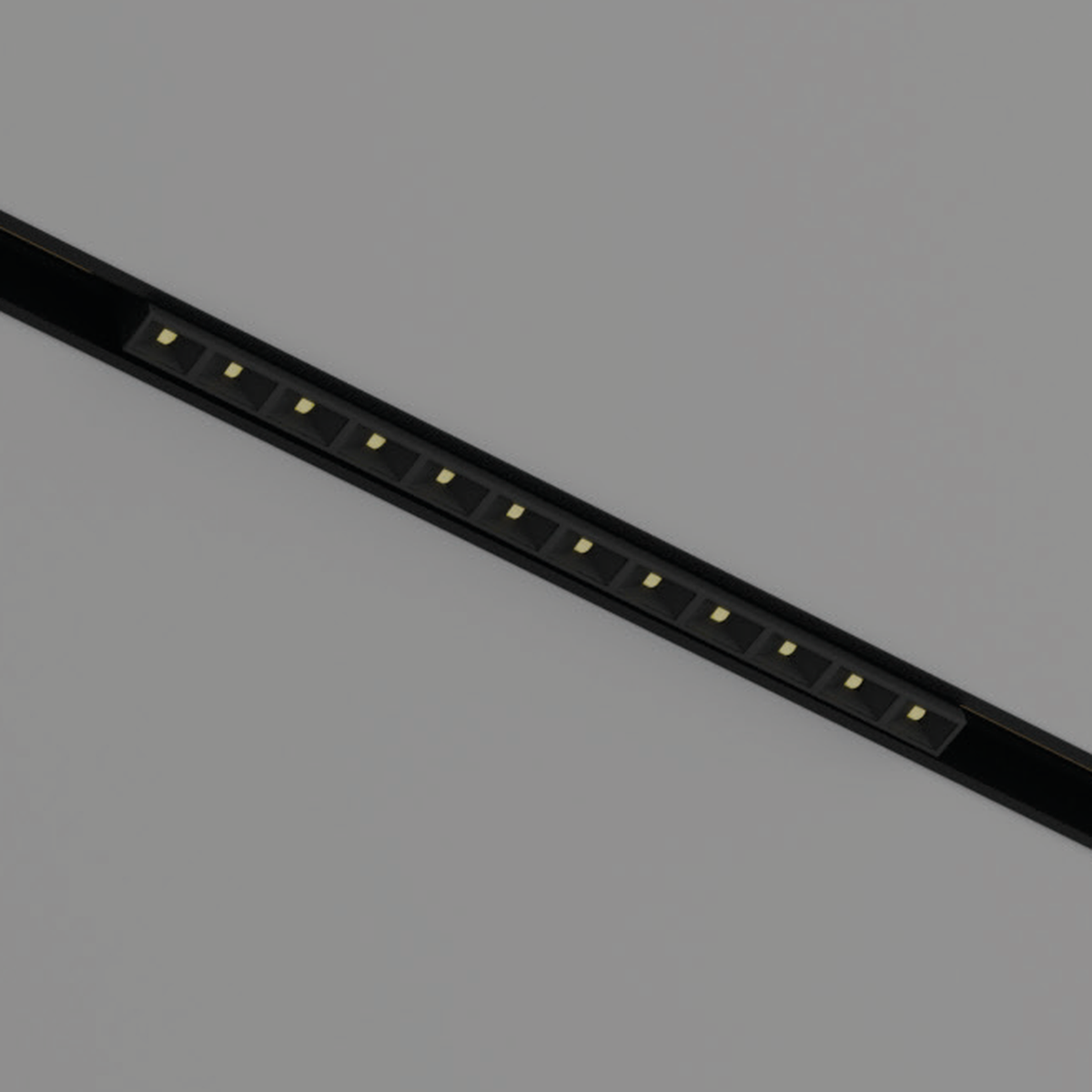 Bespoke Lazer 5mm Black shared product photograph on illustrative track; no exact wattage is assigned.