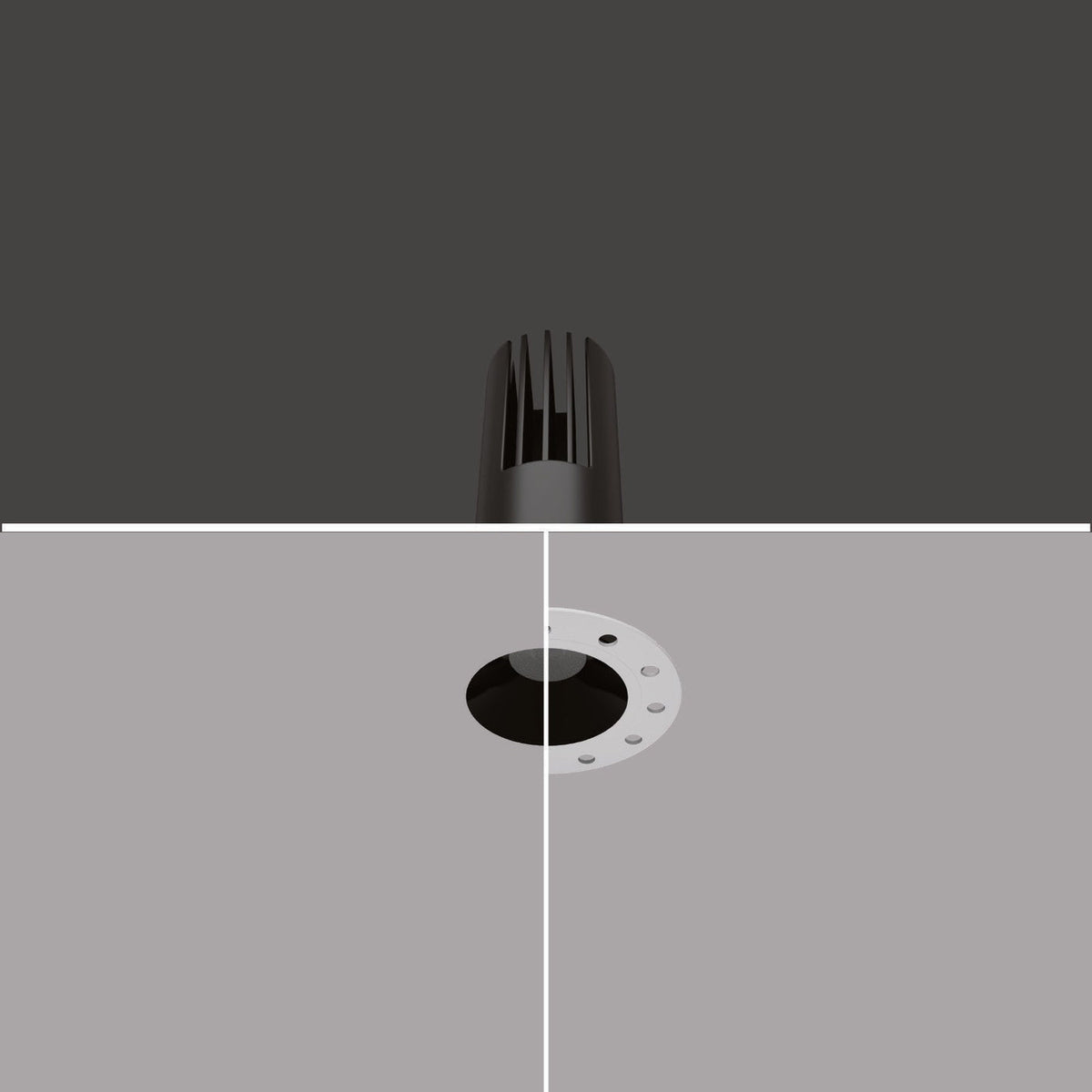CORE-FIXED Trimless 8W and 10–12W recessed downlight — representative catalogue image
