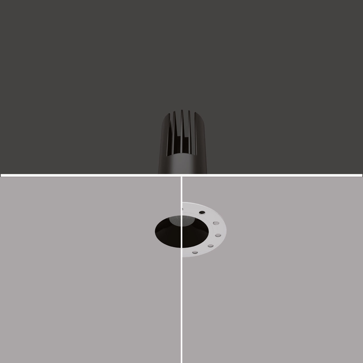 CORE-FIXED Trimless 8W and 10–12W recessed downlight — representative catalogue image