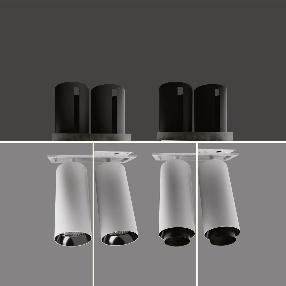 CORE SNOOP DOUBLE-T ZOOMABLE catalogue product photograph; standard version left, zoomable version right
