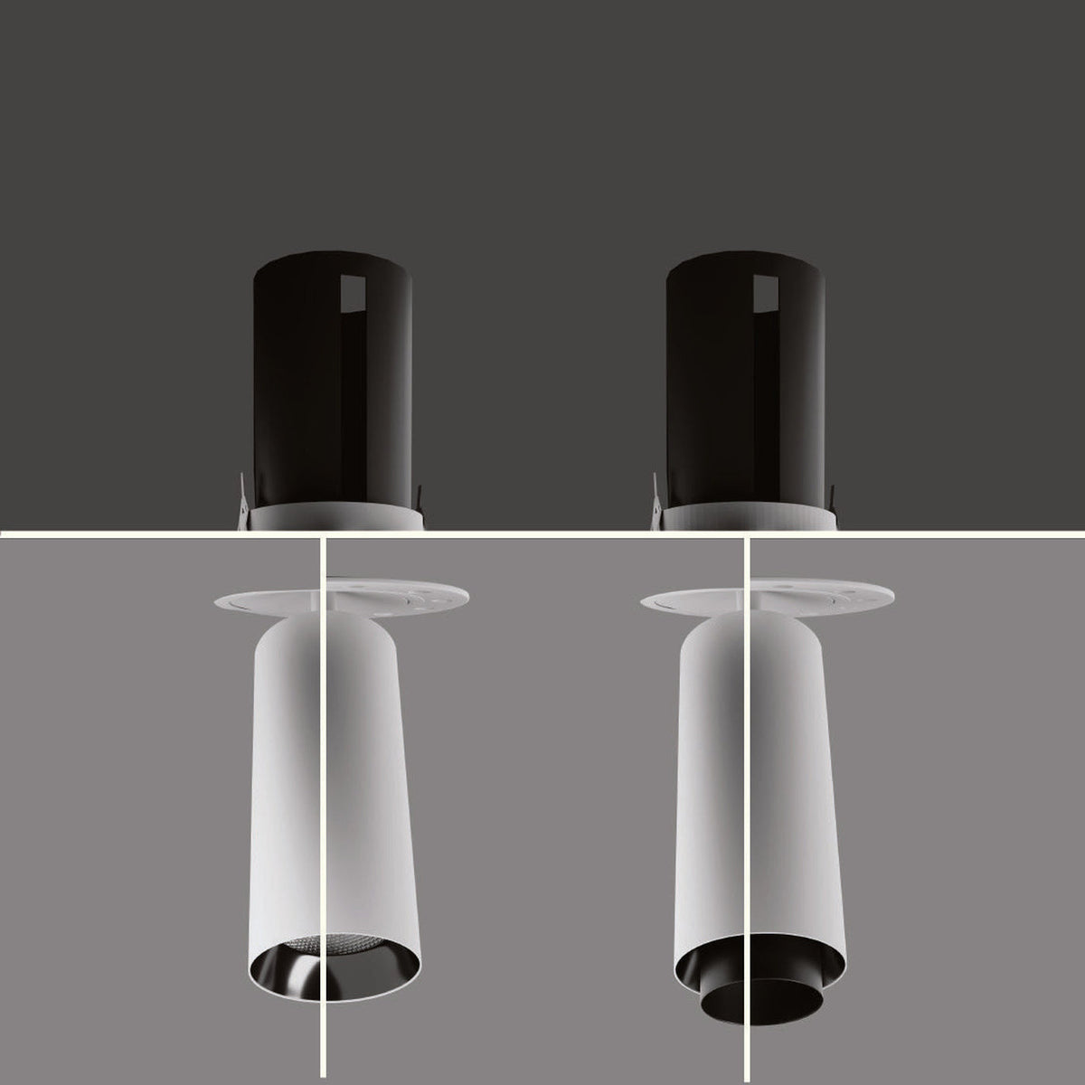 CORE SNOOP-T: catalogue comparison shows standard version on the left and zoomable version on the right
