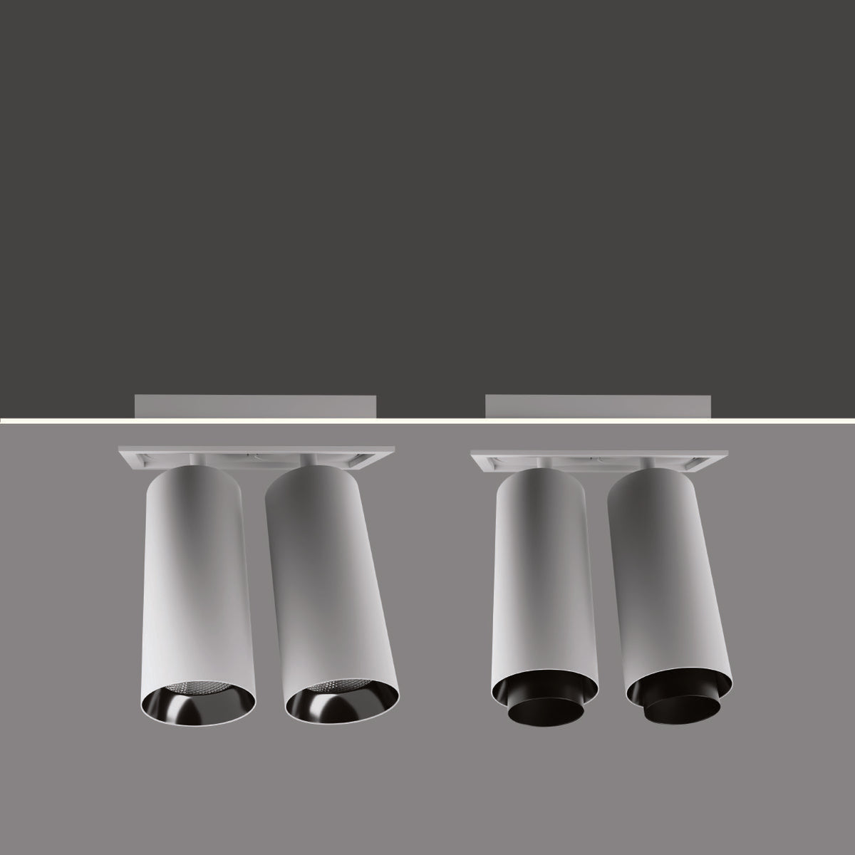 CORE SPY DOUBLE catalogue product photograph; standard version left, zoomable version right