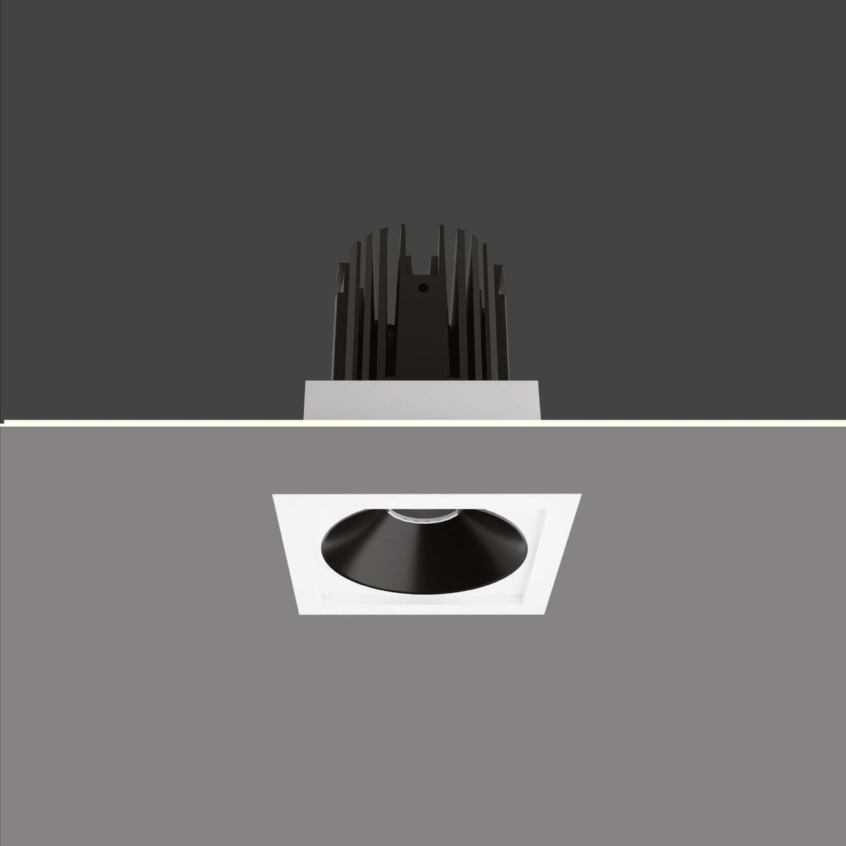 CORE SQUARE 8W and 10–12W recessed downlight — representative catalogue image