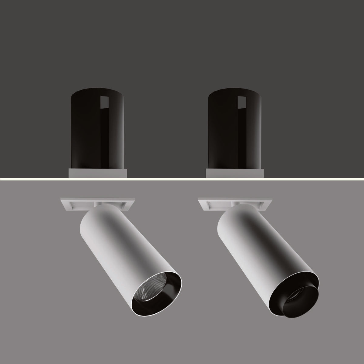 CORE SQUARE SNOOP: catalogue comparison shows standard version on the left and zoomable version on the right