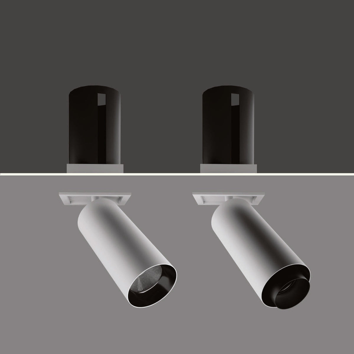 CORE SQUARE SNOOP: catalogue comparison shows standard version on the left and zoomable version on the right