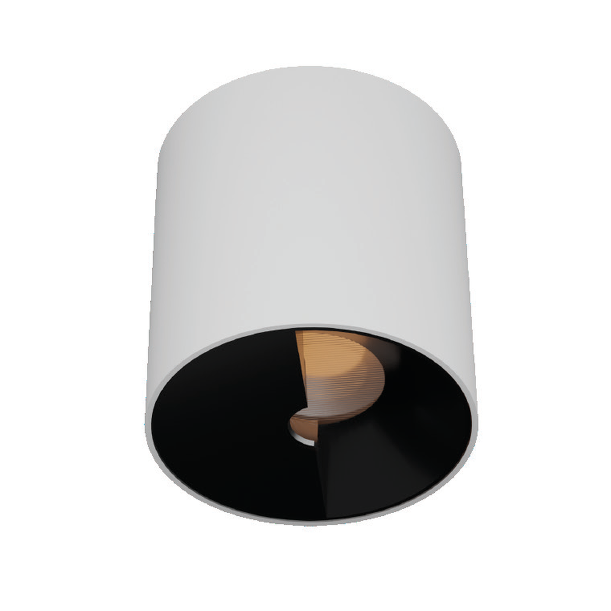 DUPPLE-SF WALL WASHER white-body surface light with asymmetric optical face, original source reference; black-body image unavailable.