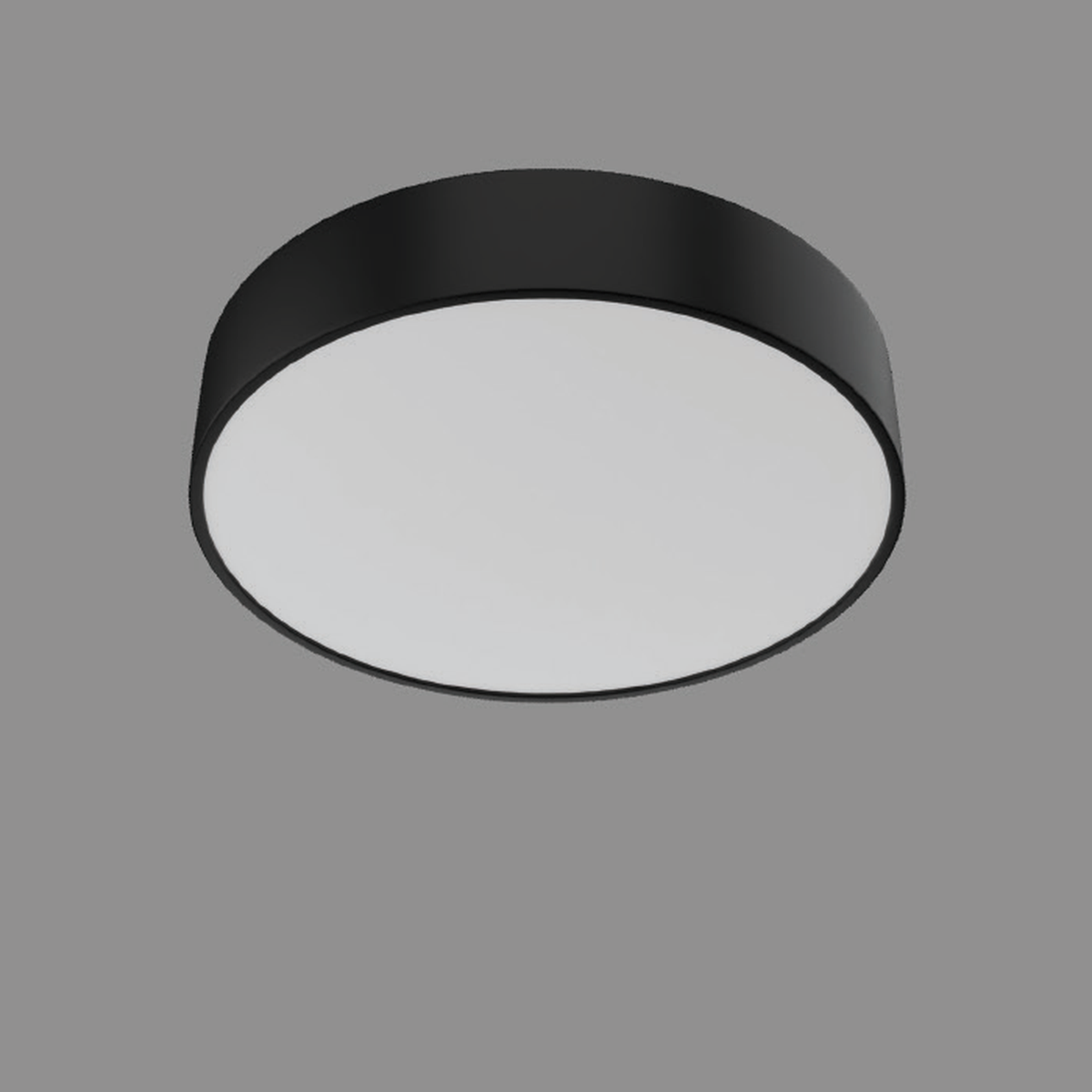 Original ORIN black-body slim round surface-mounted diffused downlight family reference; pictured wattage unconfirmed and white-body photograph unavailable.